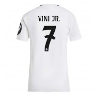 Real Madrid Vinicius Junior #7 Hemmatröja Kvinnor 2024-25 Korta ärmar